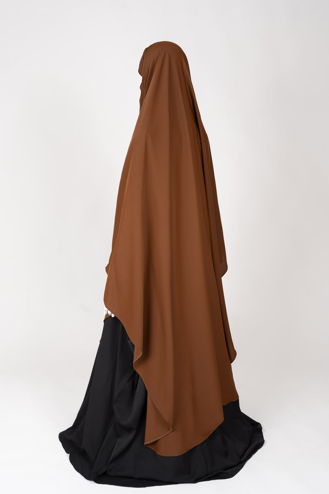 Maxi khimar soie de Medine d'Égypte