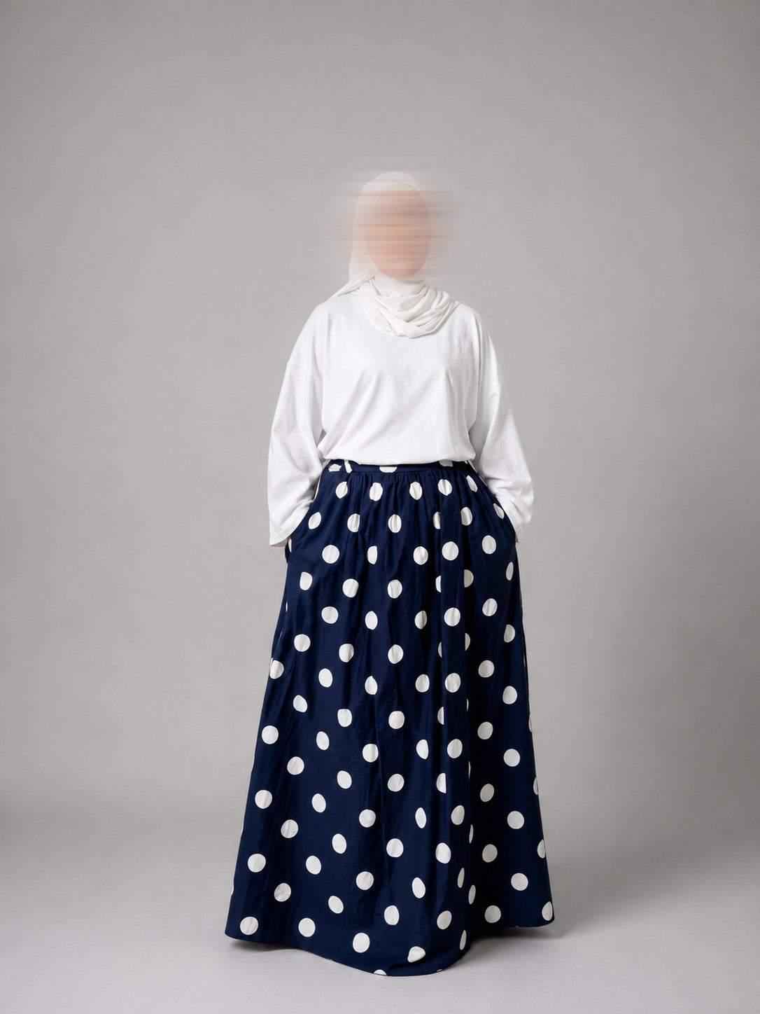 Jupe à pois