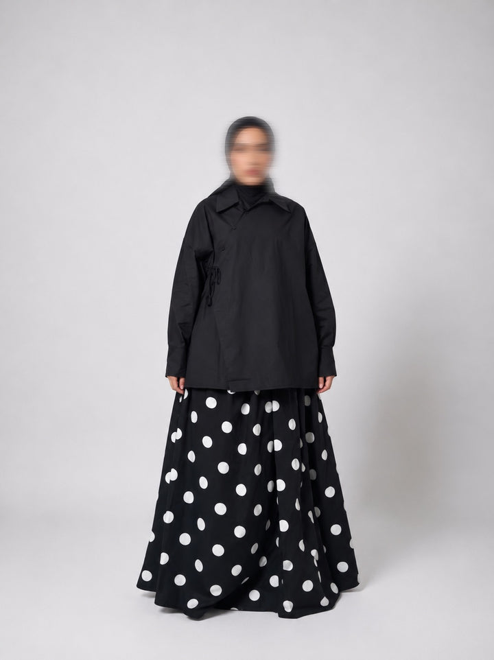 Jupe à pois