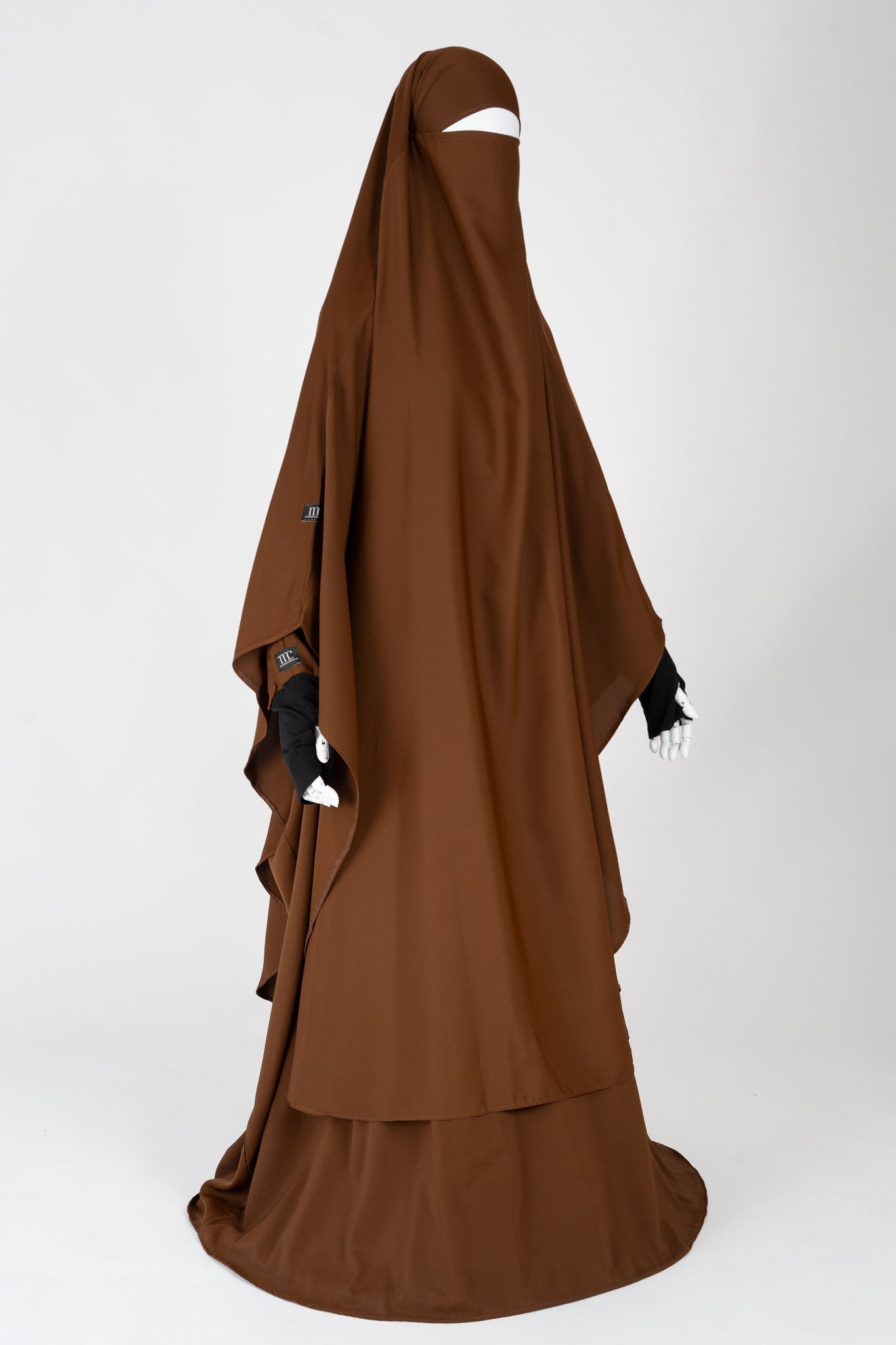 Maxi khimar soie de Medine d'Égypte