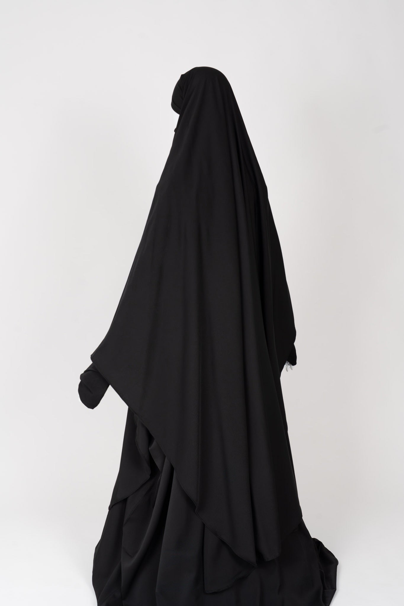 Maxi khimar soie de Medine d'Égypte