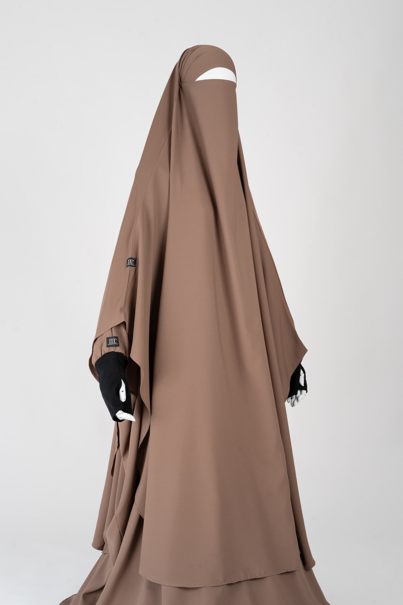 Maxi khimar soie de Medine d'Égypte